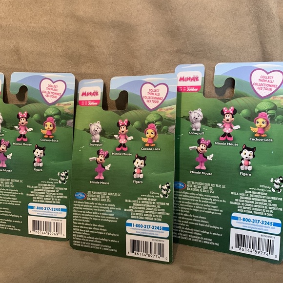 Disney Junior Minnie Mouse Figure Cake Topper Minniemouse Decoration Toy figure - Picture 3 of 4